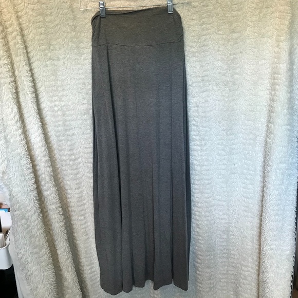 Merona Dresses & Skirts - 5 FOR $25 - Gray Stretchy Maxi Skirt XS
